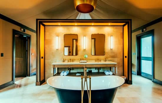 Nayara Tented Camp bathroom