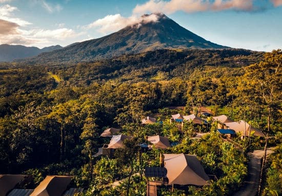 Nayara Tented Camp volcano